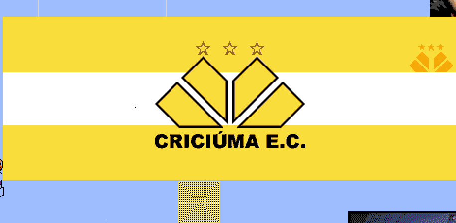 O mesmo mural de pixel art em homenagem ao Criciúma Esporte Clube anterior, porém foi completamente censurado de suas intenções brizolistas e comunistas, se tornando só um grande escudo e o escrito: criciúma e.c.
